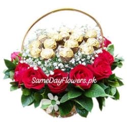 Chocolate and Flower Delivery Karachi - SameDayFlowers.pk