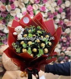 Chocolate Bouquet Lahore - SameDayFlowers.pk