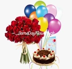 Birthday Flower Deals Faisalabad - SameDayFlowers.pk
