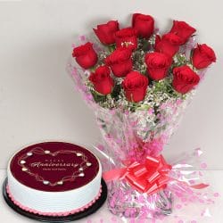 Anniversary Combo Gifts Multan - Same Day Flowers
