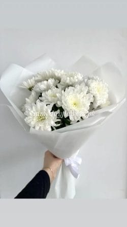 White Bouquet Online - Same Day Flowers