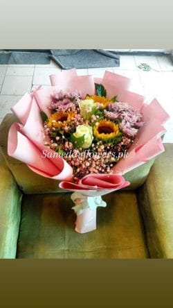 Lively Flowers Bouquet - Same Day Delivery