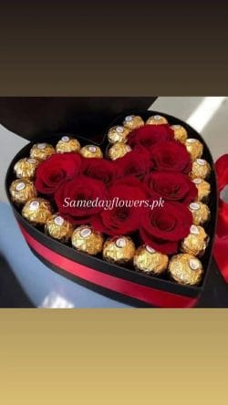 Sweet Love Treats gift box from Same Day Flowers for romance