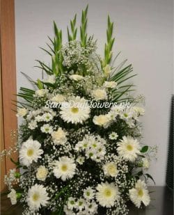 White Sorrow Florals